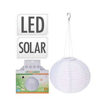 LAMPARA SOLAR ESFERICA LED RECARGABLE
