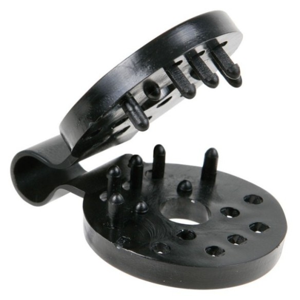 CLIP FIJACION MALLAS ROMBULL 10 UNIDADES PLASTICA