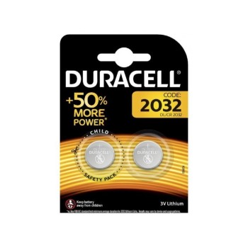 PILA BOTON CR2032 3V LITIO BL.2 UNID DURACELL