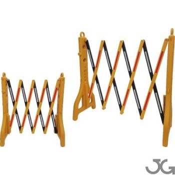 VALLA EXTENSIBLE SEÑALIZACION 7610 JG NEGRO AMARILLO