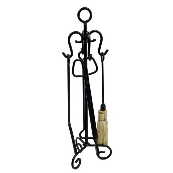 ACCESORIOS CHIMENEA 10078 EL ZORRO ALTURA 70 CM 4 PIEZAS