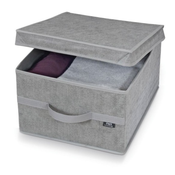 CAJA GUARDA ROPA STONE L 38X50X24