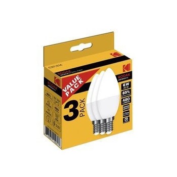 BOMBILLA LED ESTANDAR E27 BASE WORLD 550 LM 6 W LUZ CALIDA