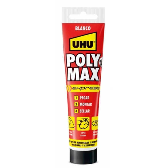 ADHESIVO SELLADOR POLY MAX® EXPRESS BLANCO 165 G