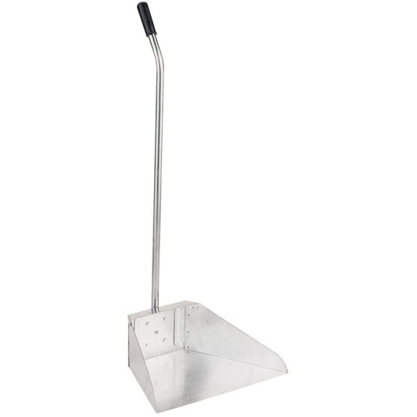 RECOGEDOR METAL C/MANGO ALTO