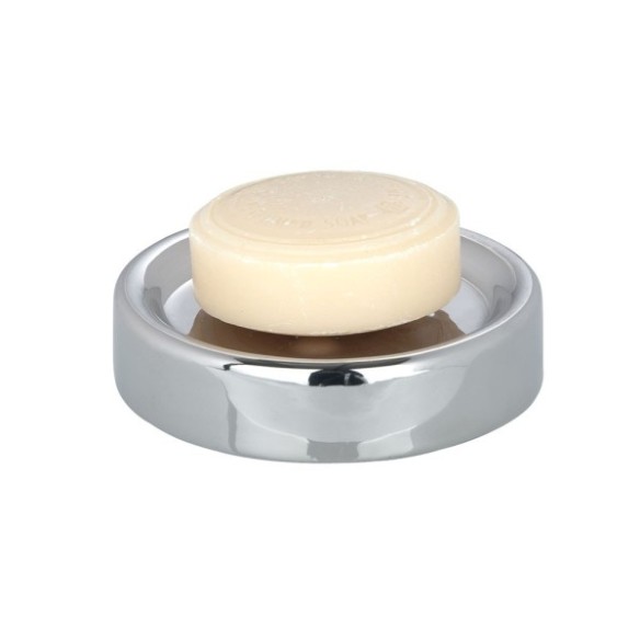 JABONERA CERÁMICA POLARIS CROMO