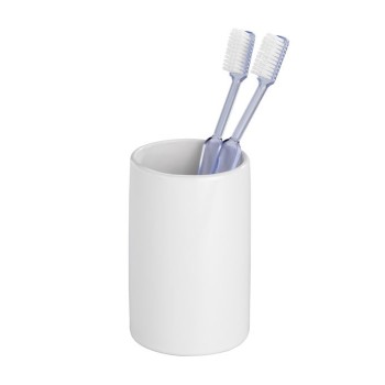 VASO DE DIENTES DE CERÁMICA POLARIS WHITE