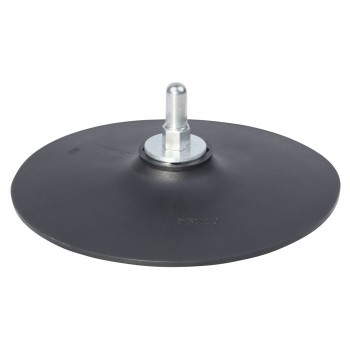 PLATO DE GOMA CON VASTAGO DE 8 MM