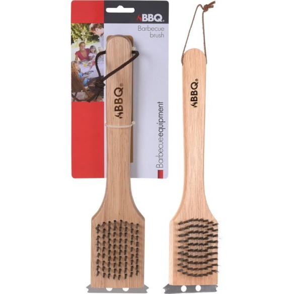 ESCOBILLA DE PARRILLA 30X6CM