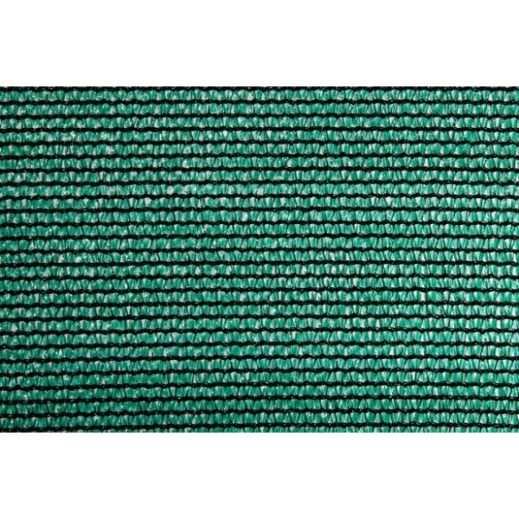 MALLA OCULTACION CENTRAL DE ENREJADOS MINI ROLLO VERDE OSCURO POLIETILENO 80% 1X10M