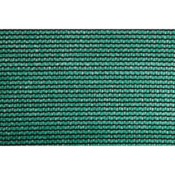 MALLA OCULTACION CENTRAL DE ENREJADOS MINI ROLLO VERDE OSCURO POLIETILENO 80% 2X10 M