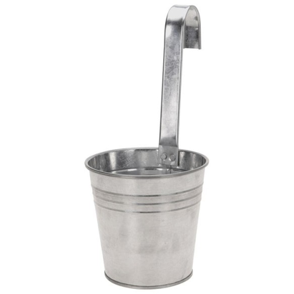 MACETERO CON GANCHO Ø 96MM/135MM X 285 MM