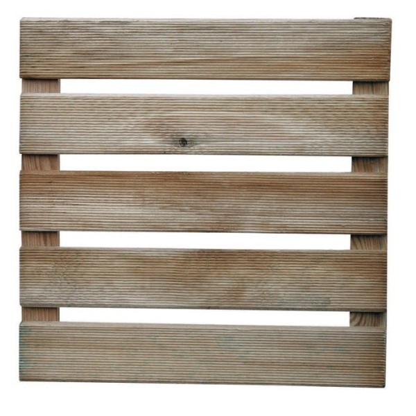 LOSETA FOREST STYLE LARA MADERA PINO 40X40 CM ESP. 24 MM