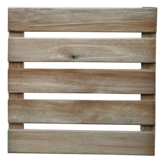 LOSETA FOREST STYLE LARA MADERA PINO 40X40 CM ESP. 24 MM