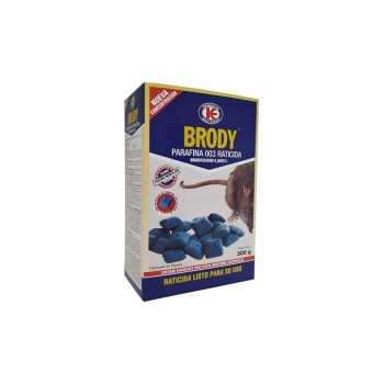 RATICIDA PARAF. ÓVULOS 11/13 GR BRODY 003  ESTUCHE 300 GR IMPEX