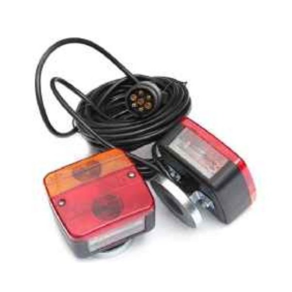 KIT MAGNÉTICO LUZ TRASERA REMOLQUE