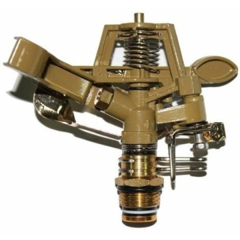 ASPERSOR CABEZAL IMPACTO REGULABLE METAL 360º 12M GREEN EXPERT