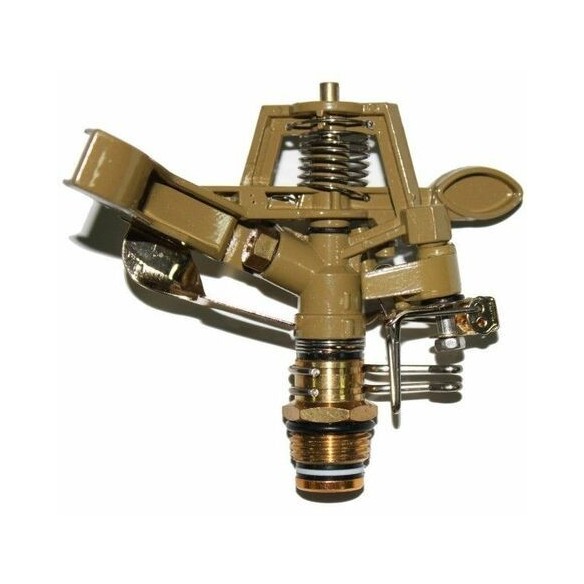 ASPERSOR CABEZAL IMPACTO REGULABLE METAL 360º 12M GREEN EXPERT