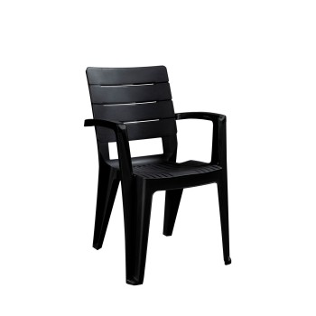 SILLA IDEA EUROPE CALIFORNIA RESINA INYECTADA ANTRACITA