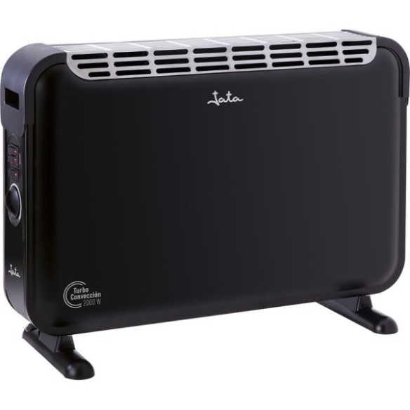 CONVECTOR JATA 214 TURBO 750/1250/2000W NEGRO
