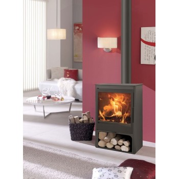 ESTUFA LEÑA KNYSNA CODESIGN PANADERO 6 KW RENDIM 77%