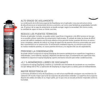 ESPUMA PROYECTABLE  EASYSPRAY S700ML PENOSIL