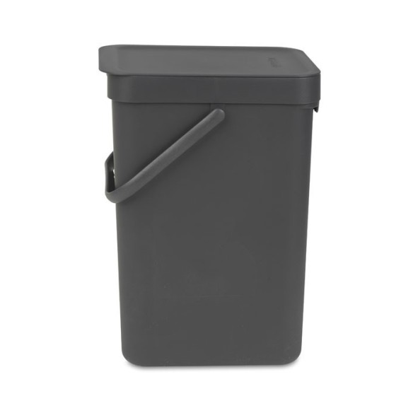 CUBO SORT&GO NEGRO 12L BRABANTIA