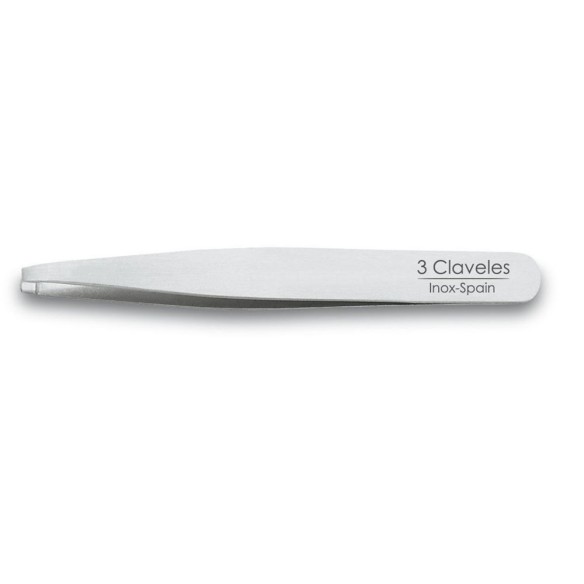 PINZA ESTRECHA INOX 10CM 3CLAVELES