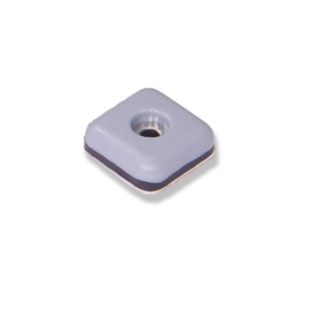 DESLIZADORES PARA MUEBLES 24X24MM GRIS 8 UDS