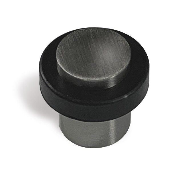 TOPE PUERTA CILINDRICO Ø3X4CM INOX