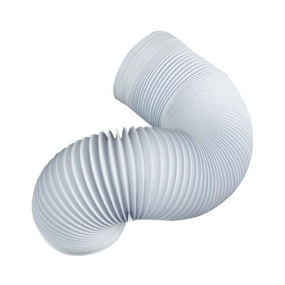 METRO TUBO EXTRACCION SUPERFLEX EXTENSIBLE EN TIRA HASTA 3MTS PVC BLANCO Ø125 MM