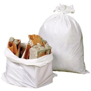 SACO DE POLIETILENO GALGA 300 55X75 BLANCO 10 UDS