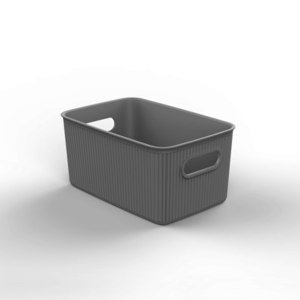 CESTA ORDENACION BAOBAB 6L 13x27.2x18.1CM M ANTRACITA