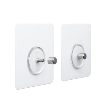 SOPORTES QUICKFIX KIT PARA COLGAR SIN TALADRAR TRANSLUCIDO