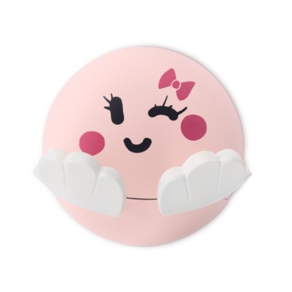 COLGADOR ADHESIVO INFANTIL ROSA