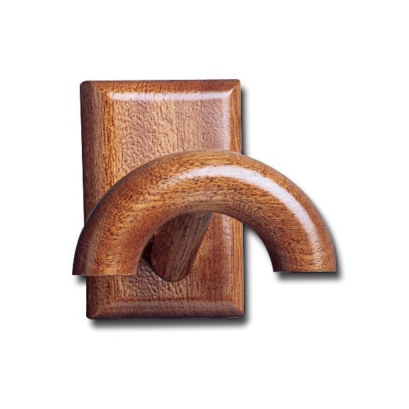 COLGADOR ADHESIVO MADERA SAPELLY