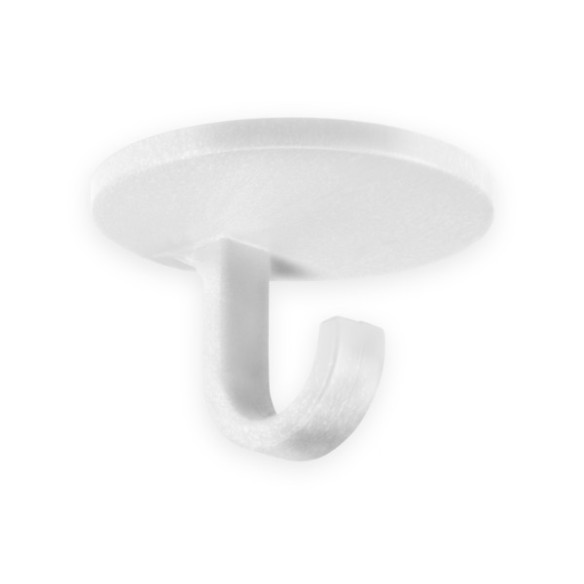 COLGADOR ADHESIVO PARA TAZAS BLANCO 4 UDS
