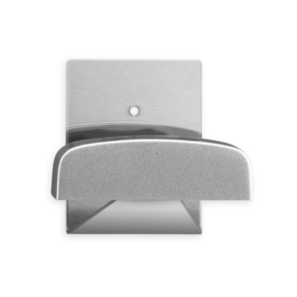 COLGADOR CLASICO ADHESIVO CROMADO MATE