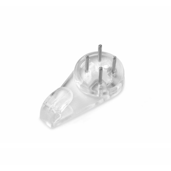 COLGADOR CUADROS TRANSPARENTE 4 UDS