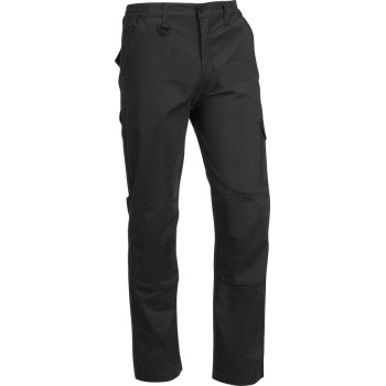 PANTALÓN LARGO FLEX LIGHT COLOR NEGRO. 200 GRMS. T.XL