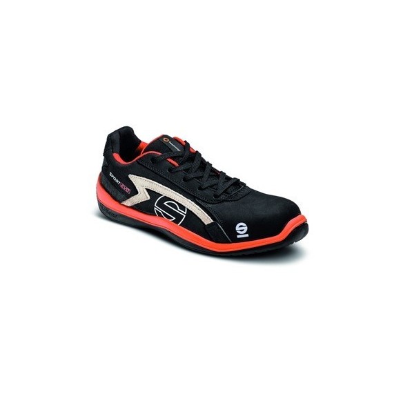 DEPORTIVA SPARCO SPORT EVO S3 NOBUCK ROJO/NEGRO T-39