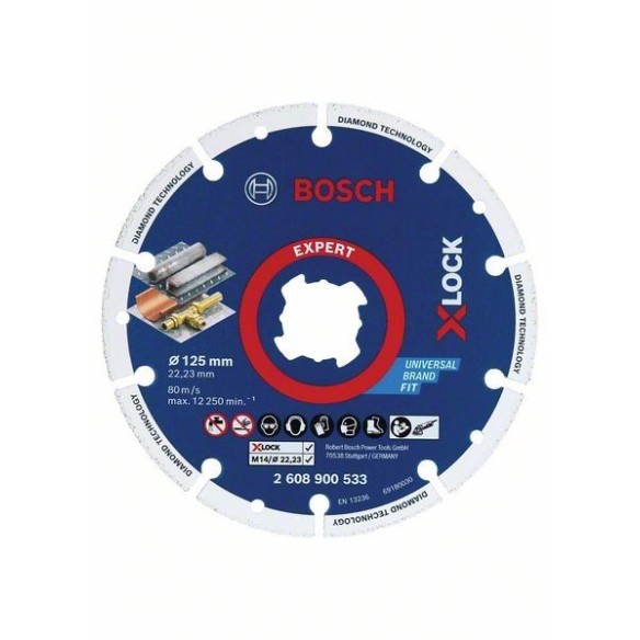 DISCO CORTE X-LOCK DIAMOND METAL WHEEL 125MM