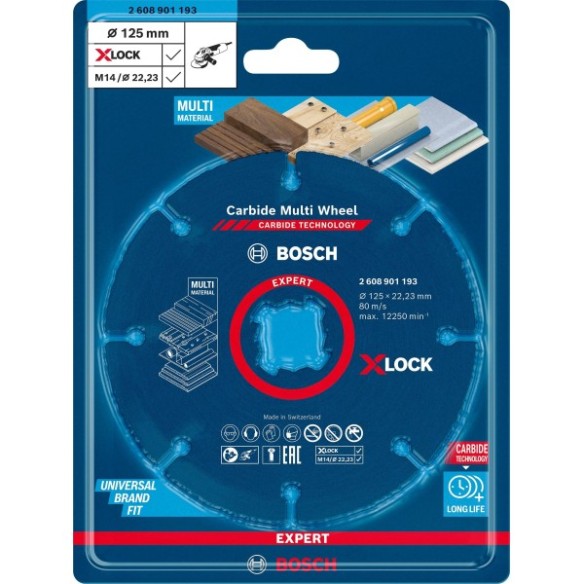 DISCO CORTE X-LOCK EXPERT CARDBIDE METAL WHEEL 125MM