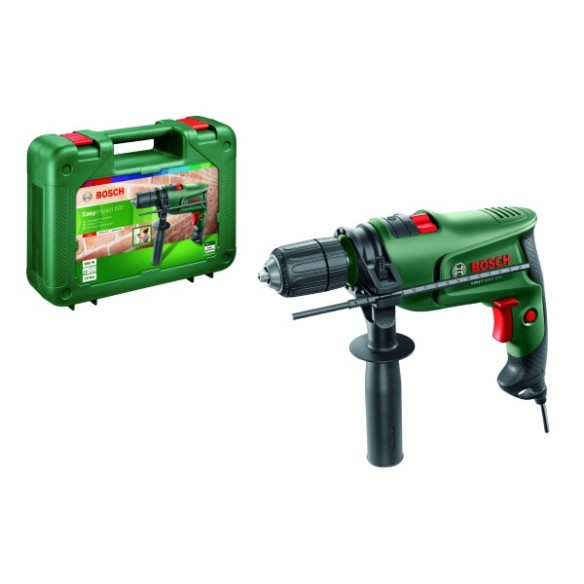 TALADRO PERCUTOR BOSCH EASYIMPACT 600W C/MALETIN