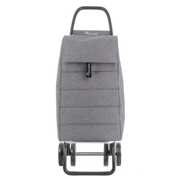 CARRO COMPRA JOLIE TWEED 4 GRIS  ROLSER