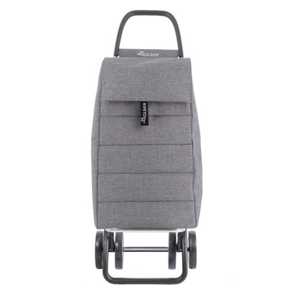 CARRO COMPRA JOLIE TWEED 4 GRIS  ROLSER