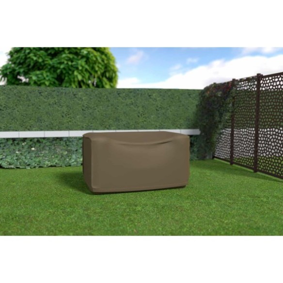 FUNDA COVERTOP SOFA 2PERSONAS 140x85x70CM VISON