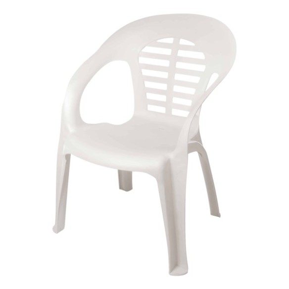 SILLON PLASMIR CONFORT GRAN AMPLITUD HASTA 140KGS BLANCO