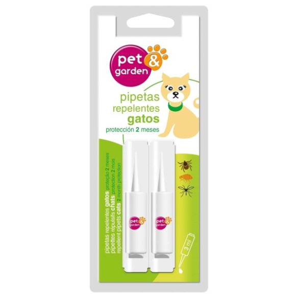 PIPETAS 2UDS REPELENTES GATOS
