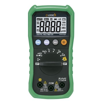 MULTIMETRO DIGITAL PROFESIONAL COMPLETO 10 EN 1 ACHA